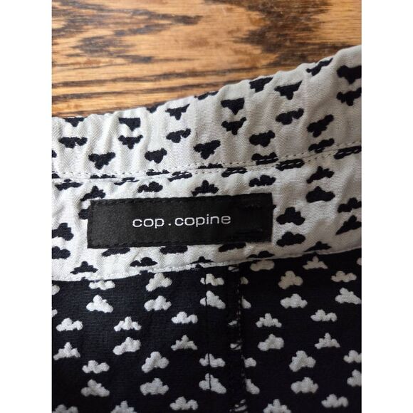 Cop Copine Cloud print jacquard jacket in black &white - Picture 3 of 5